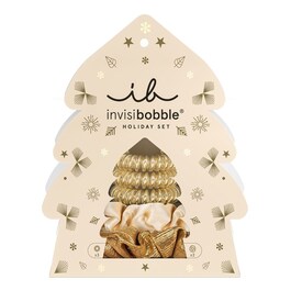 Invisibobble - Holiday Set - Adorno Navideño Y Gomas Para El Cabello