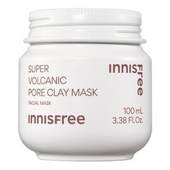 Mascarilla con Arcilla, Rocas Volcánicas y AHA - Mascarilla Reductora de Poros, Innisfree