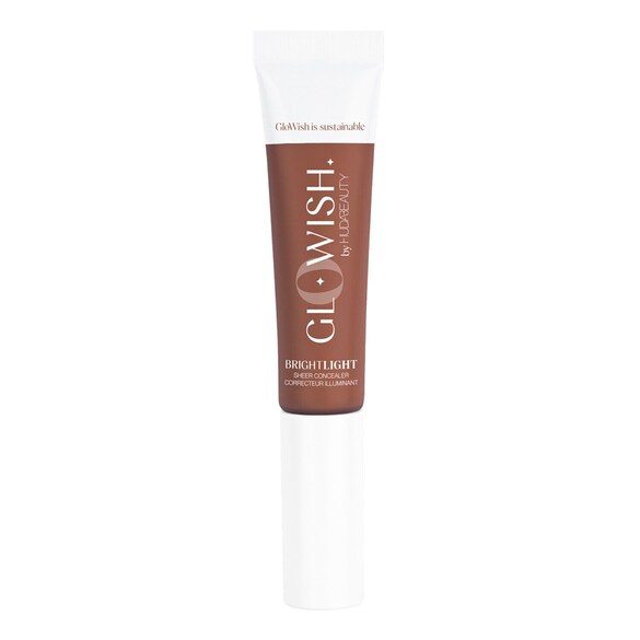 GloWish Bright Light Sheer - Corrector ligero e iluminador, HUDA BEAUTY