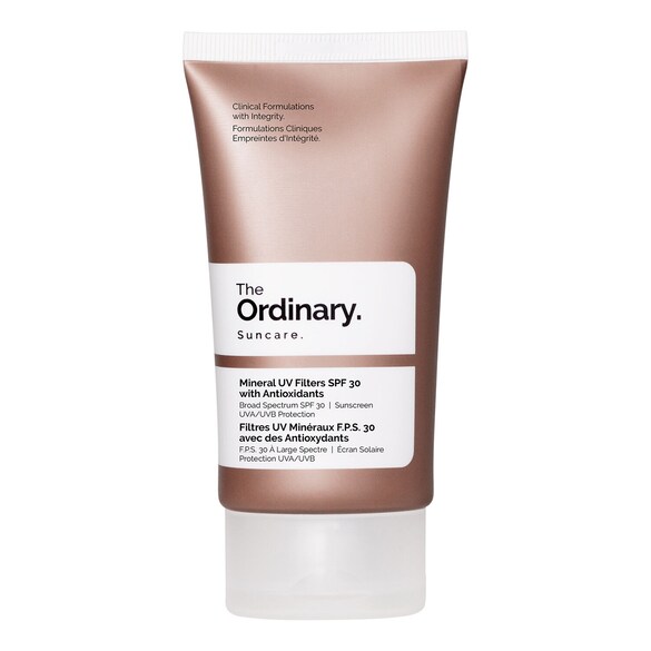 Mineral UV Filters SPF30 - Protección hidratante y antioxidante  , THE ORDINARY
