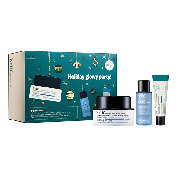 Holiday Glowy Party! - Estuche de Tratamiento Facial, BELIF