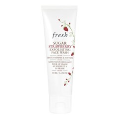Sugar Strawberry Face Wash - Limpiador facial exfoliante con fresa y azúcar, Fresh