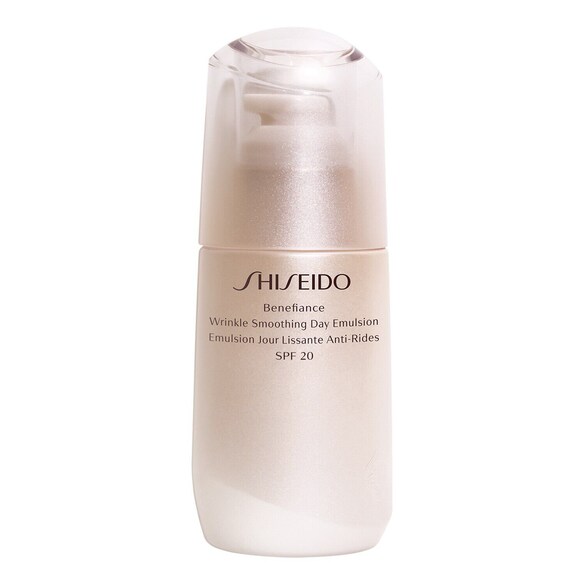 Benefiance - Emulsión de día alisadora antiedad y antiarrugas SPF20, Shiseido