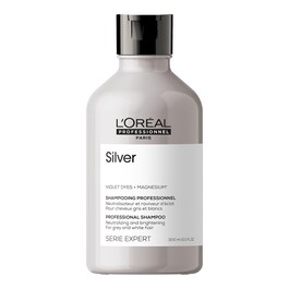 Silver Shampoo - Cabellos grises y blancos, neutraliza reflejos amarillos