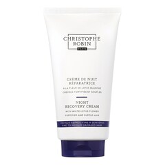 Night Recovery Cream - Crema de noche reparadora flor de oto blanco, Christophe Robin