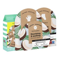 Coconut Mania - Estuche de Mascarillas Rostro y Cuerpo, Sephora Collection