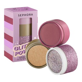 Sephora Collection - Glitter Power - Trío De Sombras De Ojos Multiusos