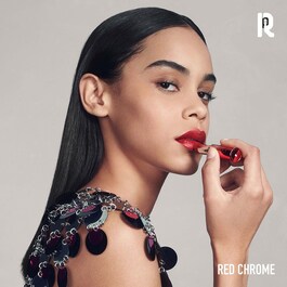 Rouge Rabanne Famous Lipcolor - Labial Metálico Hidratante 