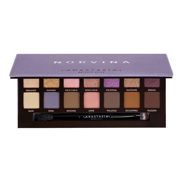 Norvina Eye Shadow Palette - Paleta de sombras de ojos, ANASTASIA BEVERLY HILLS