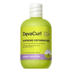 Supreme Defining Gel - Peinador Fijación Ultrafuerte Sin Efecto Cartón, DEVACURL