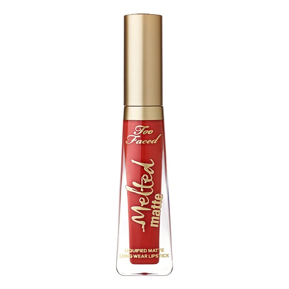 Melted Mate - Barra de labios licuada mate de larga duración, Too Faced