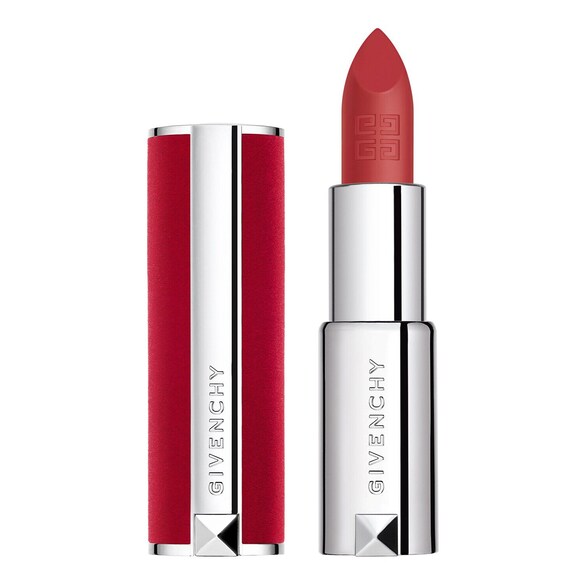 Le Rouge Deep Velvet - Barra de labios Empolvado, Mate, Alta Pigmentación, Givenchy