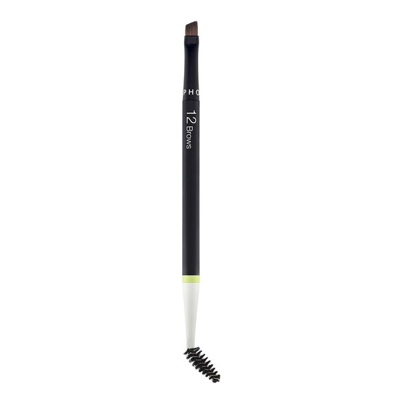 12 Pincel de Cejas - Aplicación intuitiva, acabado perfecto, Sephora Collection