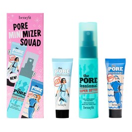 Pore ​​Minimizer Squad Kit - Kit de imprimación de base y spray fijador