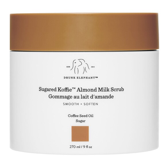 Sugared Koffie - Exfoliante con leche de almendras, DRUNK ELEPHANT