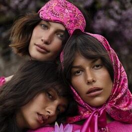 Slip x Alice + Olivia - Foulard de seda 