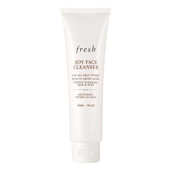 Soy Face Cleanser - Gel limpiador facial y desmaquillante con soja, FRESH