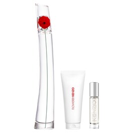 FLOWER BY KENZO - Gift Set Eau de Parfum para mujer + Travel Spray + Body Milk