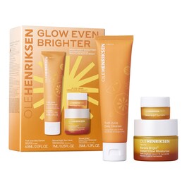 Glow Even Brighter - Estuches de cuidado con ácido hialurónico y vitamina C
