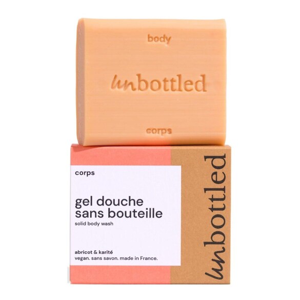 Gel de ducha esencia de albaricoque - Jabón para el cuerpo, UNBOTTLED