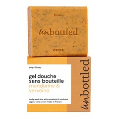 Gel de Ducha Sin Botella Mandarina y Cedrón - Jabón con pH neutro, Unbottled