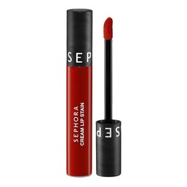 Cream Lip Stain - Rojo Aterciopelado Sin Transferencias - Labial Líquido Mate