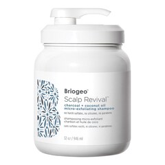 Scalp Revival - Champú microexfoliante de carbón y aceite de coco, BRIOGEO