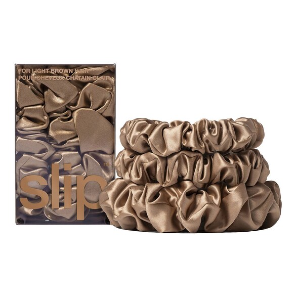 Back to basics - Coleteros Pura Seda Para Cabello Castaño Claro, Slip