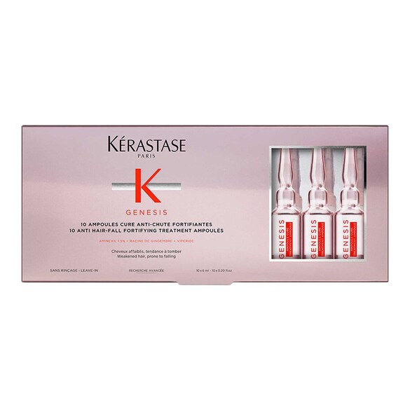 Genesis Ampoules Cure Anti-Chute Fortifiantes - Ampollas anti-caída, KÉRASTASE