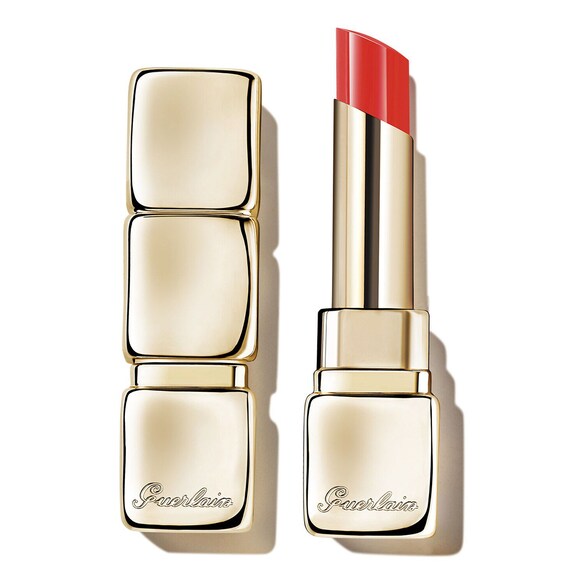 KissKiss Shine Bloom - Barra de Labios con 95% de Ingredientes de Origen Natural, Guerlain