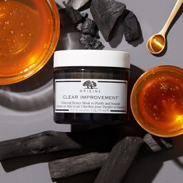 Clear Improvement Charcoal Honey Mask - Mascarilla de miel y carbón