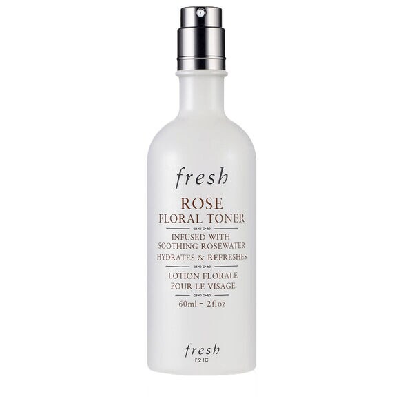 Rose Floral Toner - Agua de rosas para el rostro sin alcohol, FRESH
