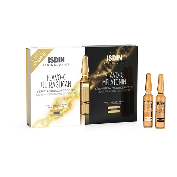 Isdinceutics Day and Night 2+2 - Crema antiarrugas y antiedad, ISDIN