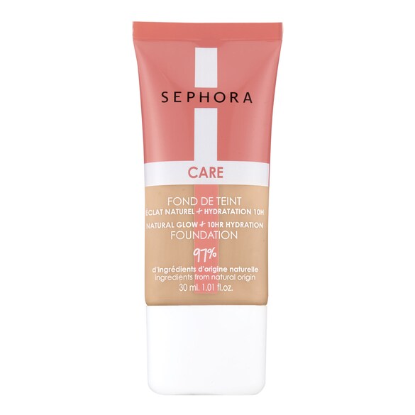 Care Make-up - Base de maquillaje brillo natural + Hidratación 10h, SEPHORA COLLECTION