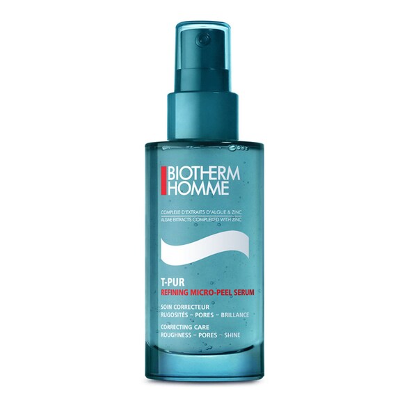 Biotherm Homme T-Pur-Peeling antibrillos para hombre, BIOTHERM