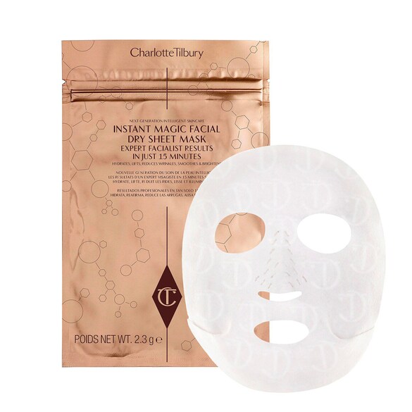 Instant Magic Facial Dry Sheet Mask - Mascarilla Facial, Charlotte Tilbury