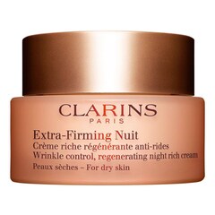Extra Firming Nuit Crema rica para pieles secas - Crema de noche antiedad, CLARINS