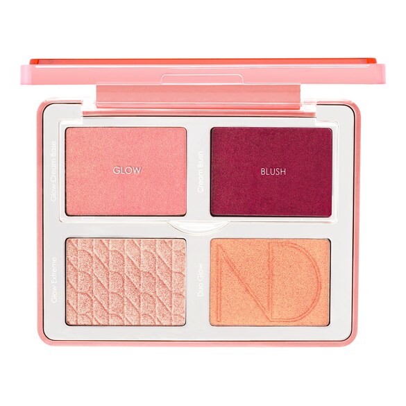Bloom Blush & Glow Palette  - Paleta blush & iluminador, NATASHA DENONA
