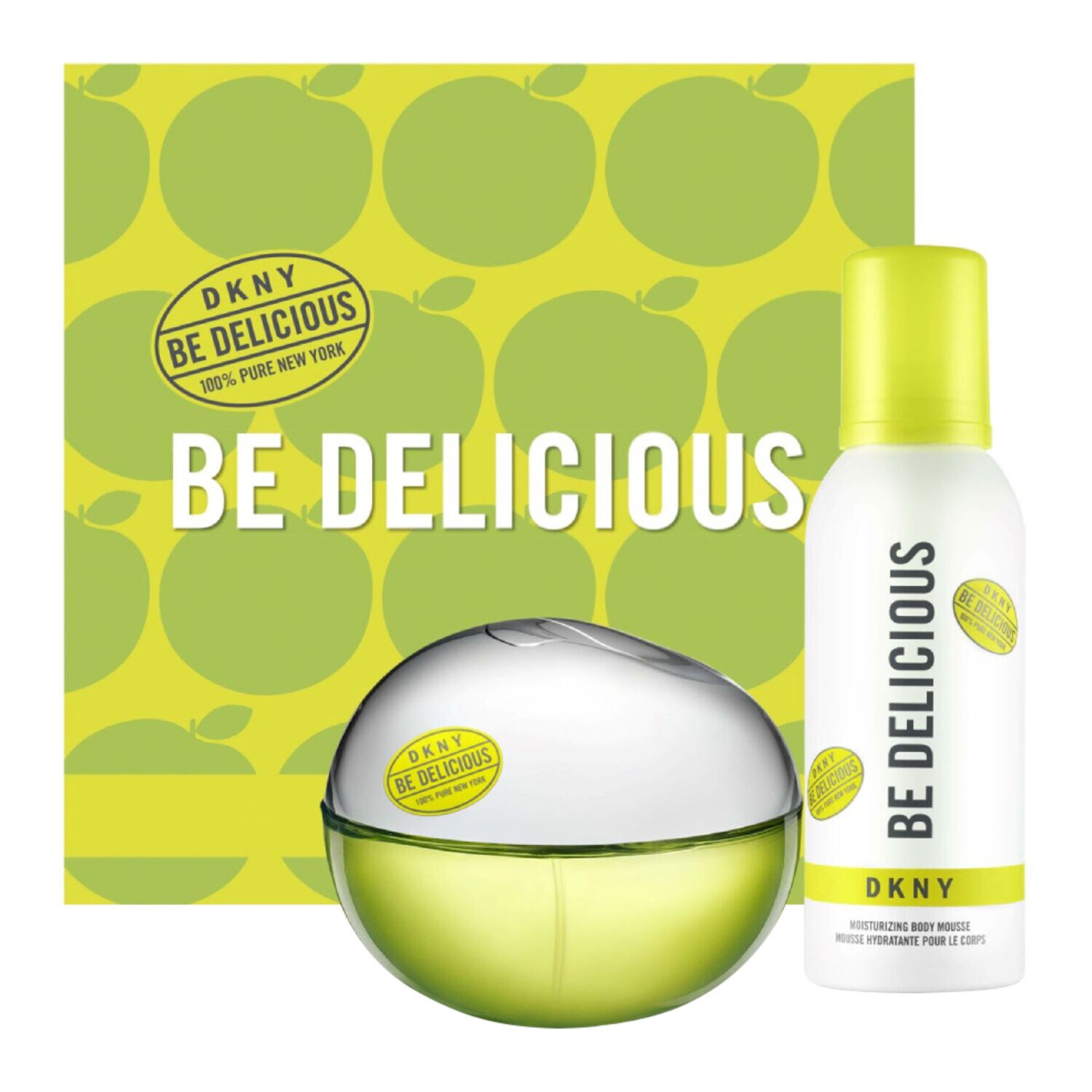 DKNY | Estuche DKNY Be Delicious Eau de Parfum + Body Mousse DKNY | Estuche DKNY Be Delicious Eau de Parfum + Body Mousse