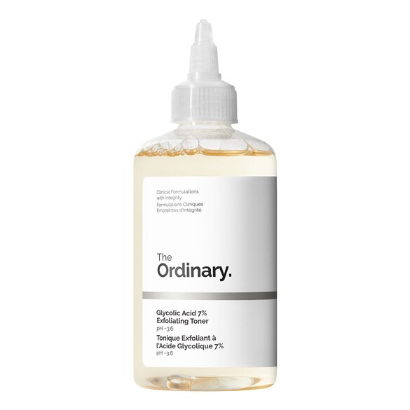 Solución tonificante con ácido glicólico 7 % - Loción exfoliante, THE ORDINARY
