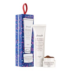 Fresh Essentials Set - Estuche desmaquillante y limpiador, FRESH