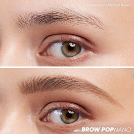 Brow Pop Nano - Lápiz de cejas fino de alta precisión