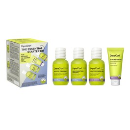 Kit De Inicio Esencial - Estuche Tratamiento Capilar Rizado, Medio a Grueso