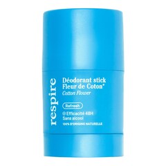 Desodorante Stick Flor de Algodón - Eficacia 48H, Respire