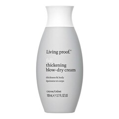 Full Thickening Blow-Dry Cream - Crema de peinado efecto cabello grueso, Living Proof