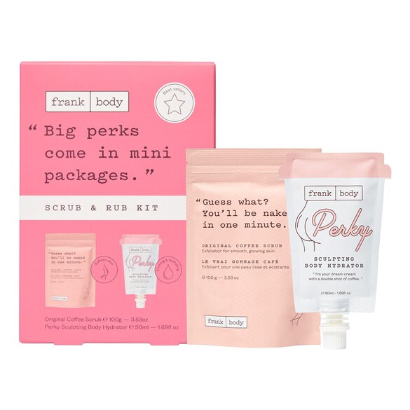 Kit Scrub & Rub - Estuche de cuidado corporal, Frank Body