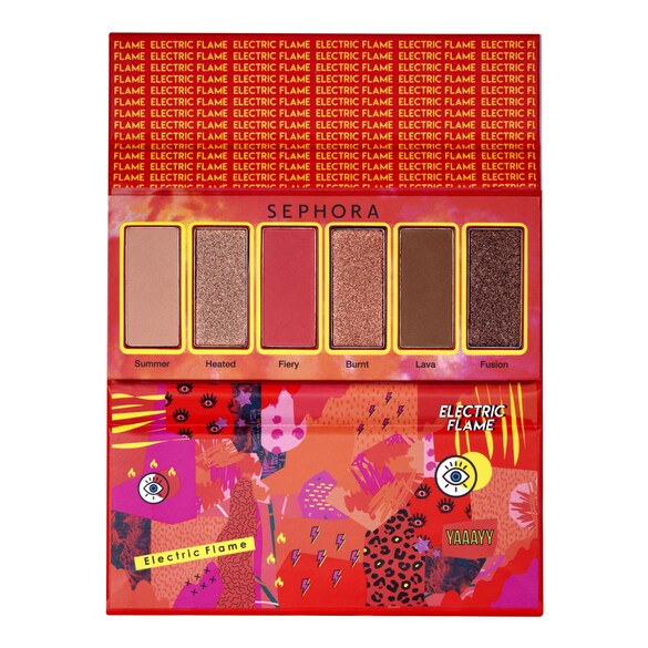 Electric palette - Paleta de 6 sombras de ojos, SEPHORA COLLECTION