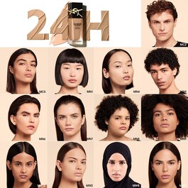 All Hours Foundation - 24h* Maquillaje Luminoso Mate de Alta Cobertura