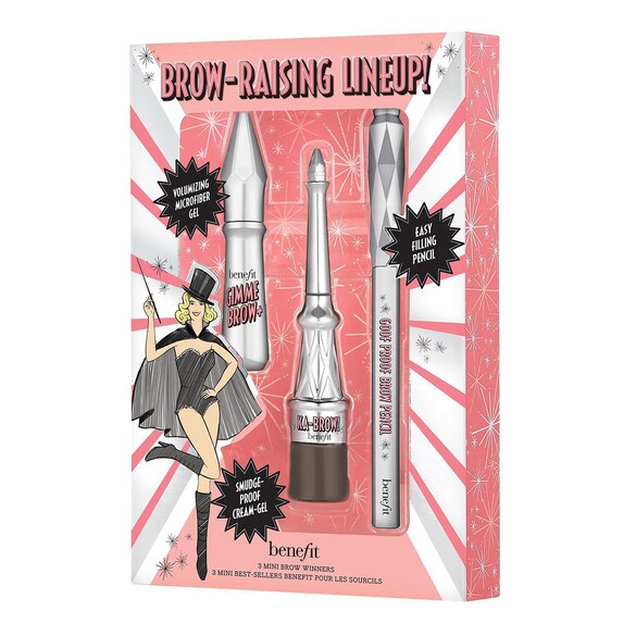 Brow Raising Line up - Kit edición limitada para cejas, Benefit Cosmetics