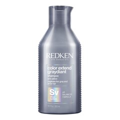 Color Extend Graydiant Shampoo - Champú para cabellos grises, REDKEN